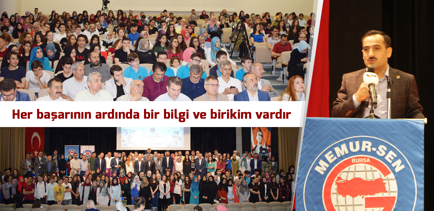 Her başarının ardında bir bilgi ve birikim vardır