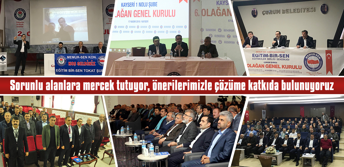 Sorunlu alanlara mercek tutuyor, önerilerimizle çözüme katkıda bulunuyoruz