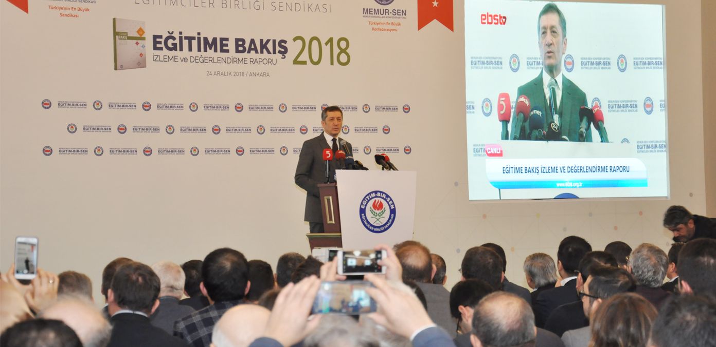 Bakan Selçuk: Eğitim Vizyonu'nu hazırlarken, Eğitim-Bir-Sen'in rapor ve değerlendirmelerinden istifade ettik