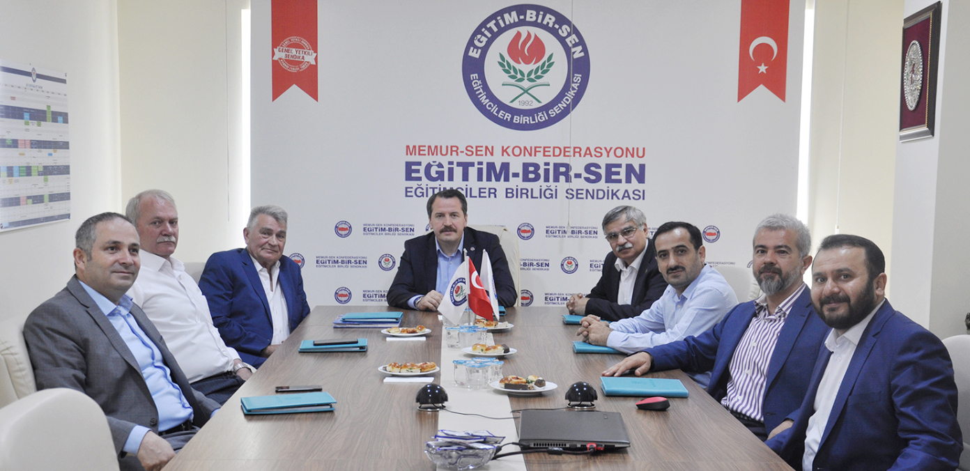  ETUCE Avrupa Eski Direktörü Martin Romer'dan sendikamıza ziyaret	