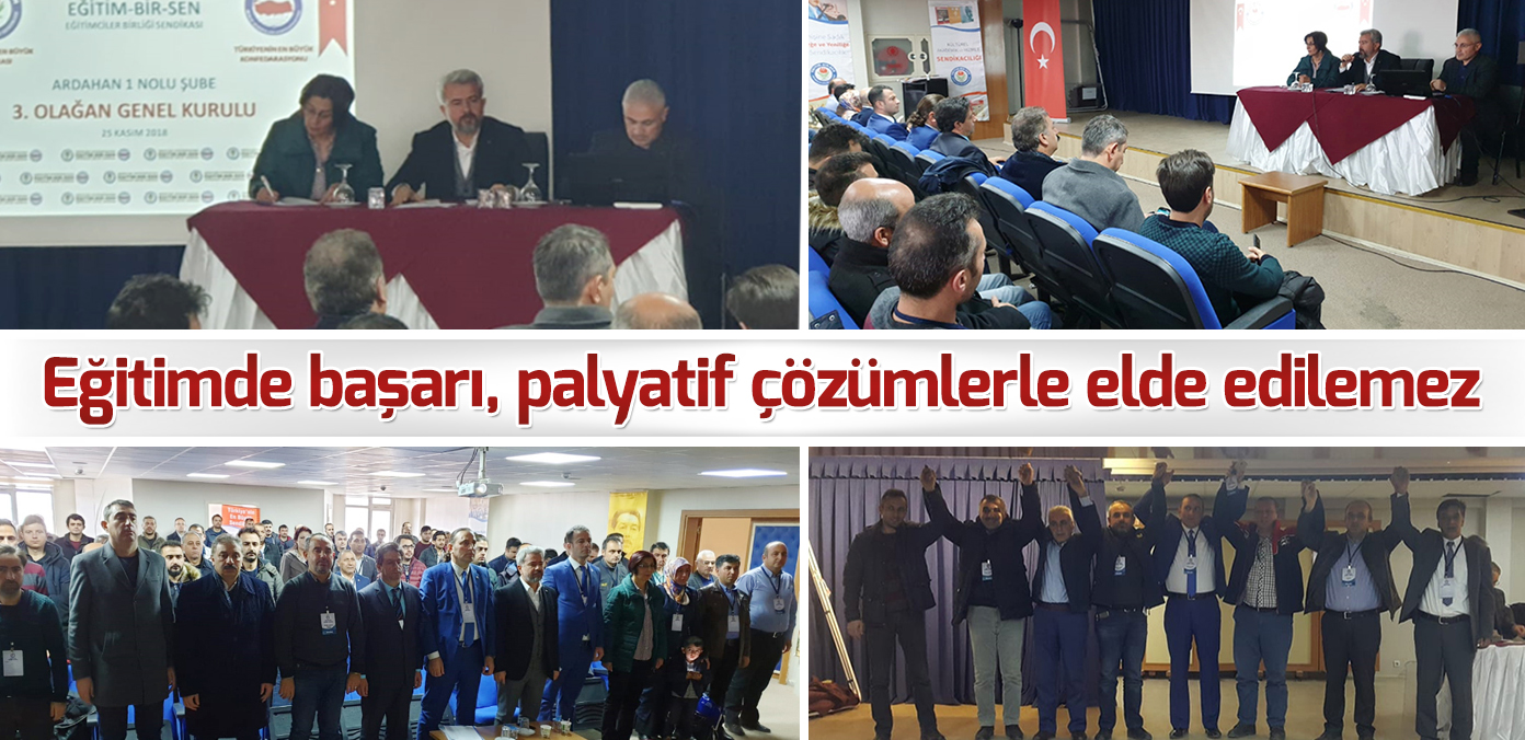 Eğitimde başarı, palyatif çözümlerle elde edilemez