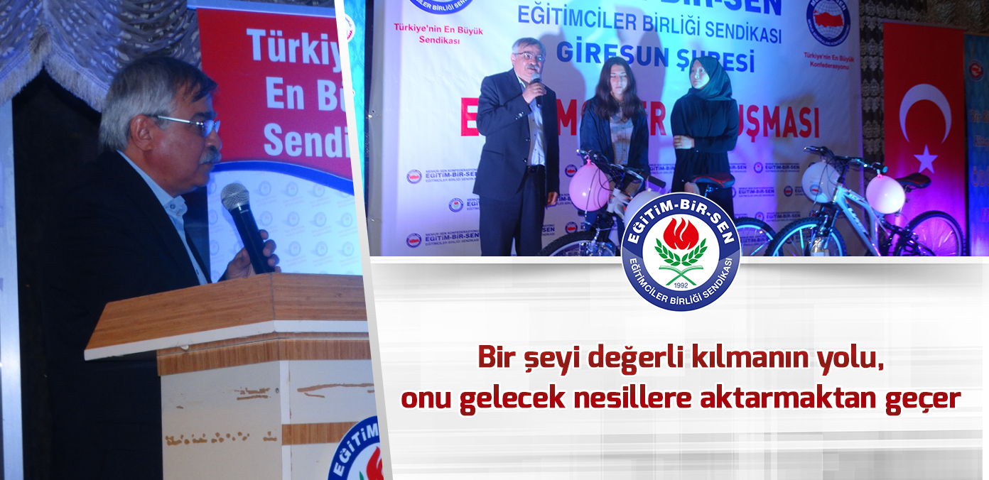 Bir şeyi değerli kılmanın yolu, onu gelecek nesillere aktarmaktan geçer