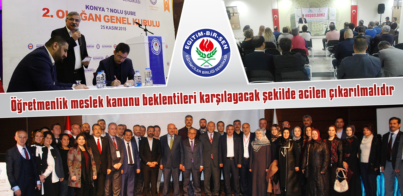 Öğretmenlik meslek kanunu beklentileri karşılayacak şekilde acilen çıkarılmalıdır