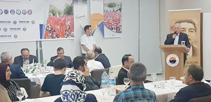 Sorunları çözmenin, haksızlıkları gidermenin mücadelesini veriyoruz