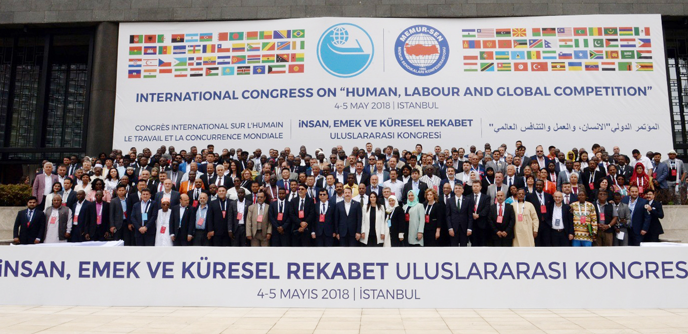  'İnsan, Emek ve Küresel Rekabet' Uluslararası Kongresi İstanbul'da başladı