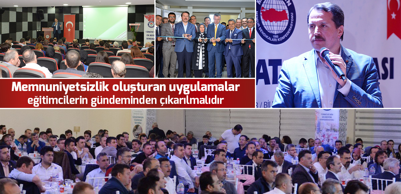 Memnuniyetsizlik oluşturan uygulamalar eğitimcilerin gündeminden çıkarılmalıdır
