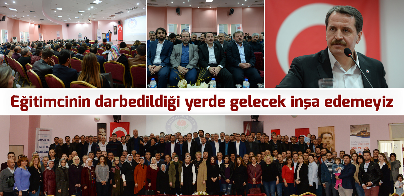 Eğitimcinin darbedildiği yerde gelecek inşa edemeyiz