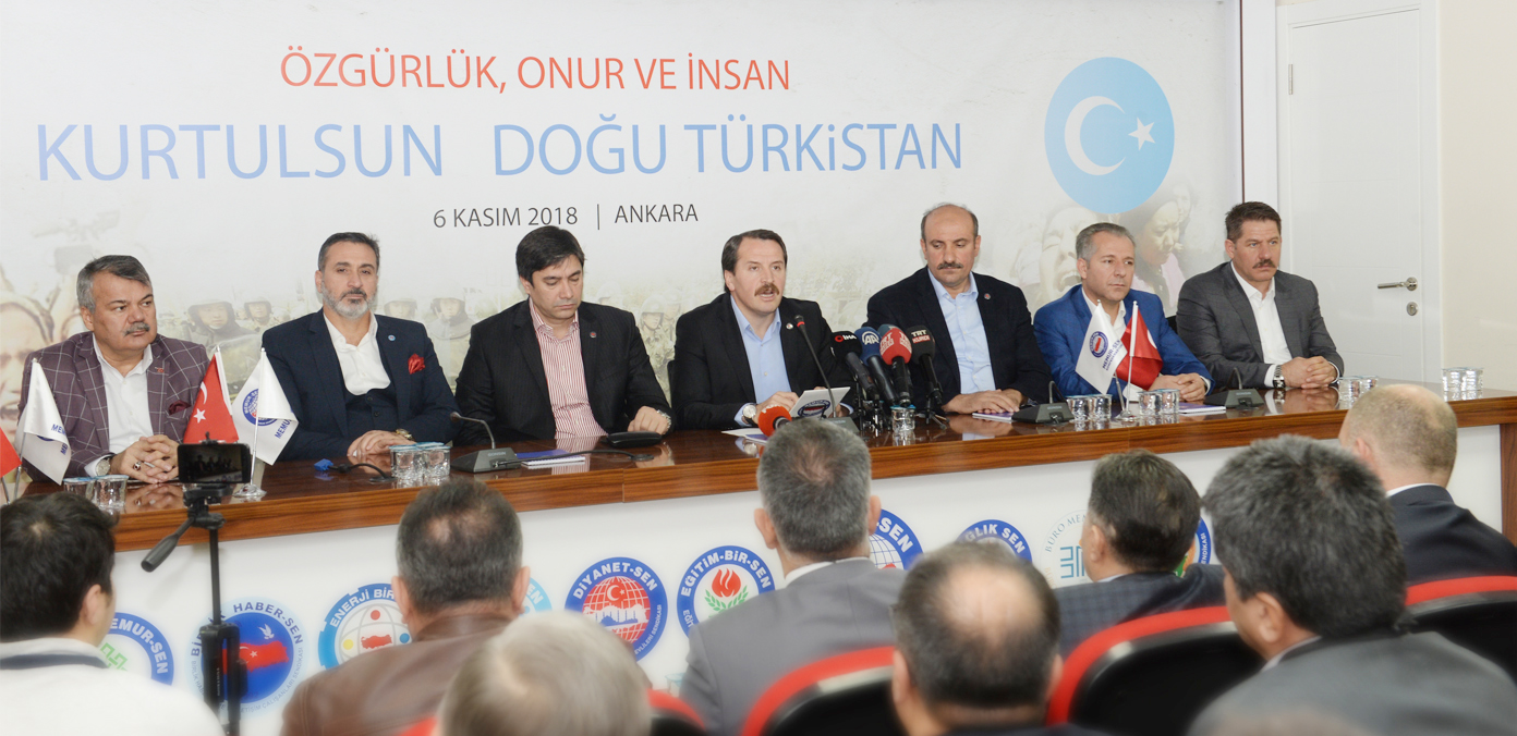 Doğu Türkistan'ın yanında, Çin zulmünün karşısındayız