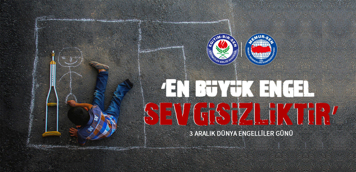 'En büyük engel sevgisizliktir'