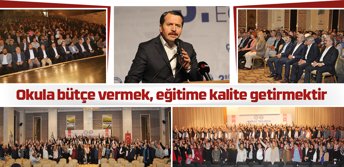 Okula bütçe vermek, eğitime kalite getirmektir