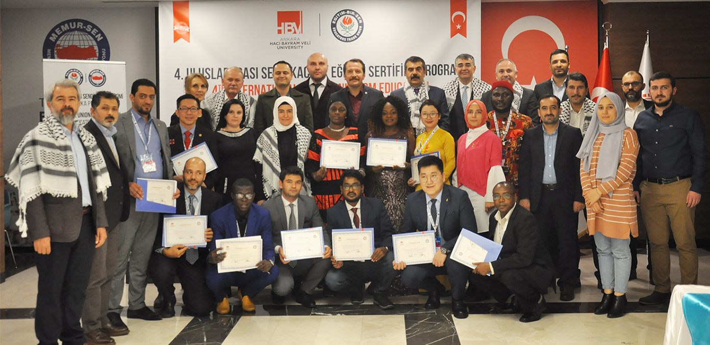 4. Uluslararası Sendikacılık Eğitimi Programı sertifika töreniyle sona erdi