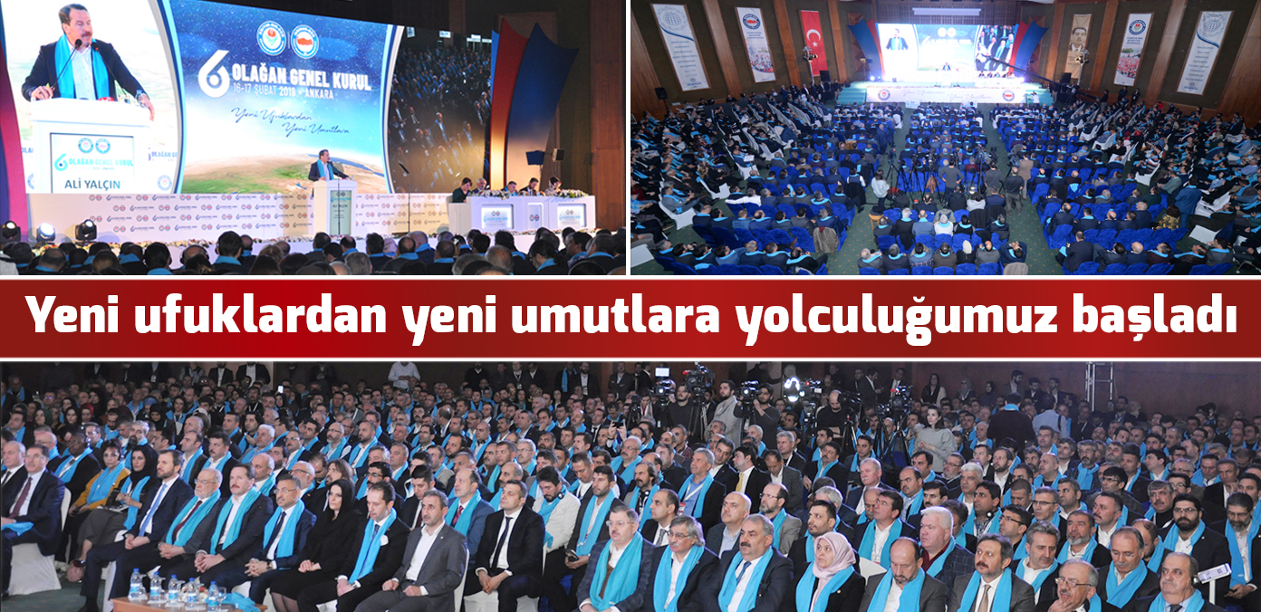 Yeni ufuklardan yeni umutlara yolculuğumuz başladı