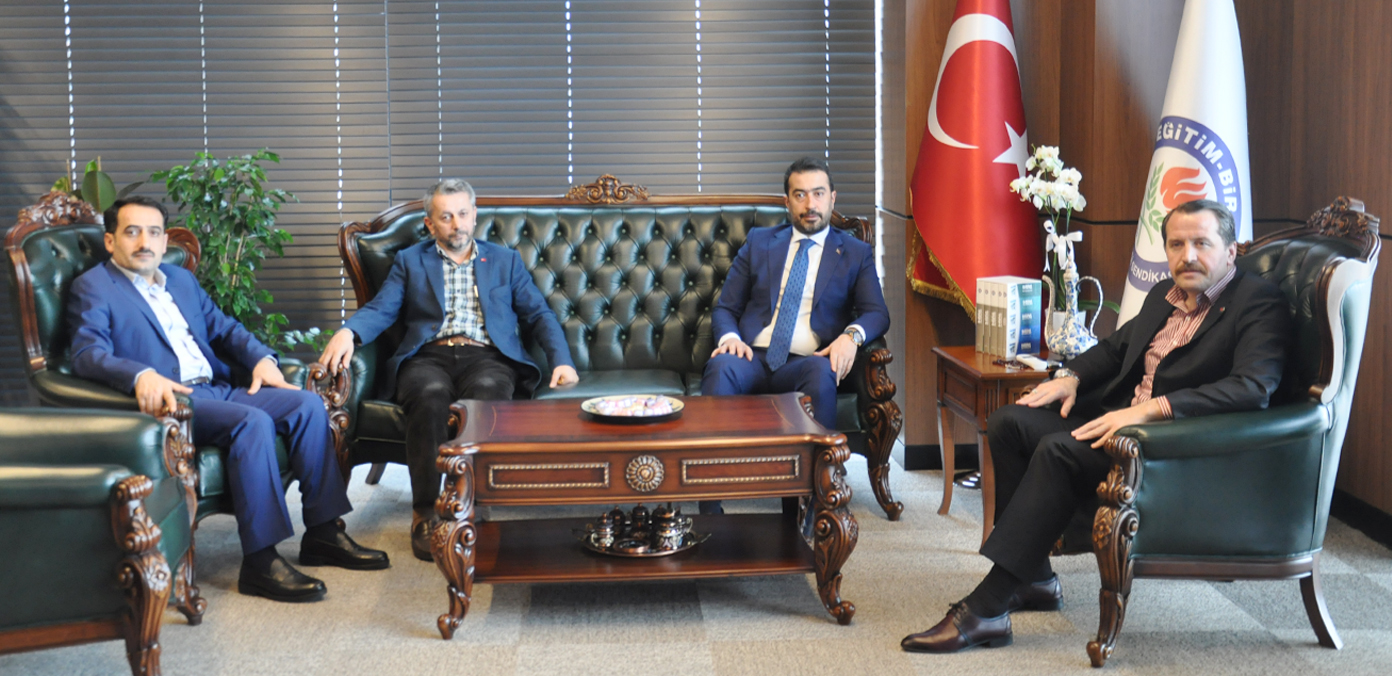 Özcan ve Cerrah'tan sendikamıza ziyaret