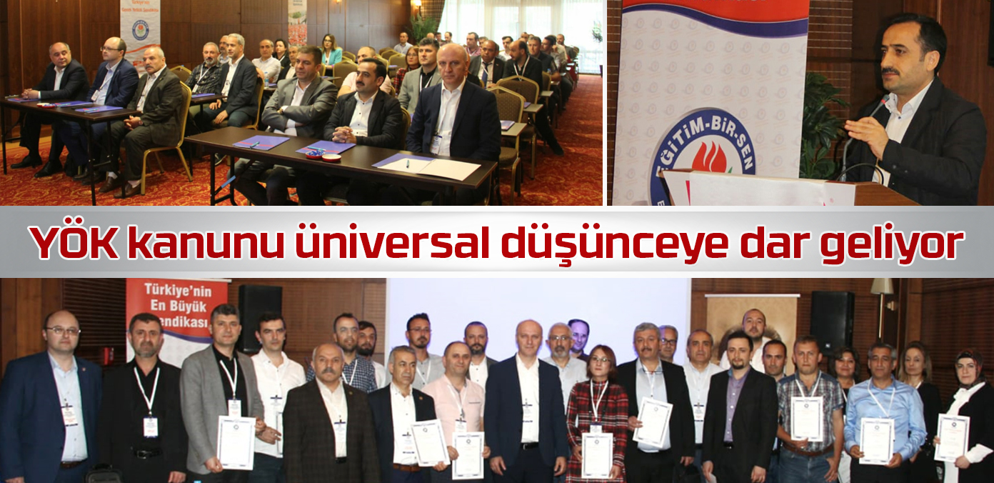 YÖK kanunu üniversal düşünceye dar geliyor