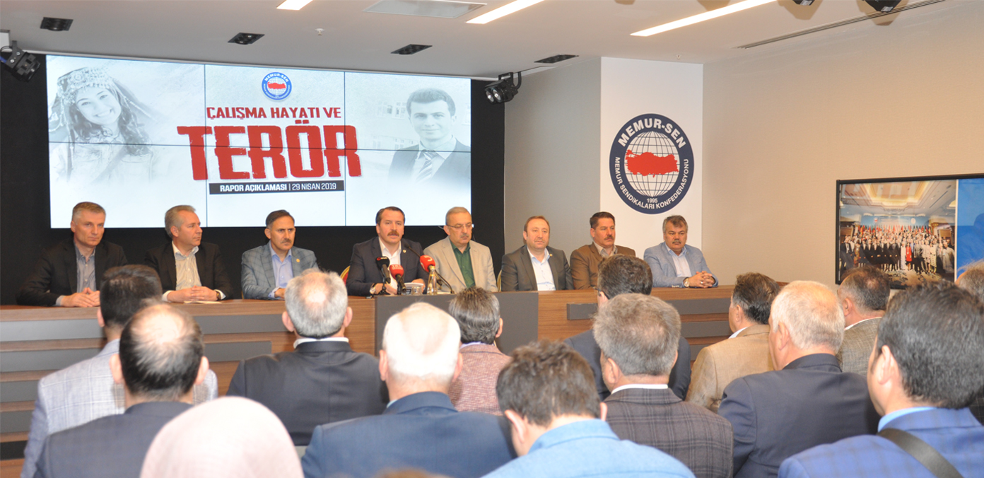 Memur-Sen'den 'Terörün Çalışma Hayatına Etkileri' raporu 