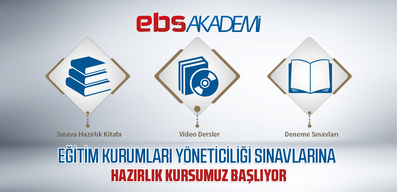 Eğitim kurumları yöneticiliği sınavlarına hazırlık kursumuz başlıyor 