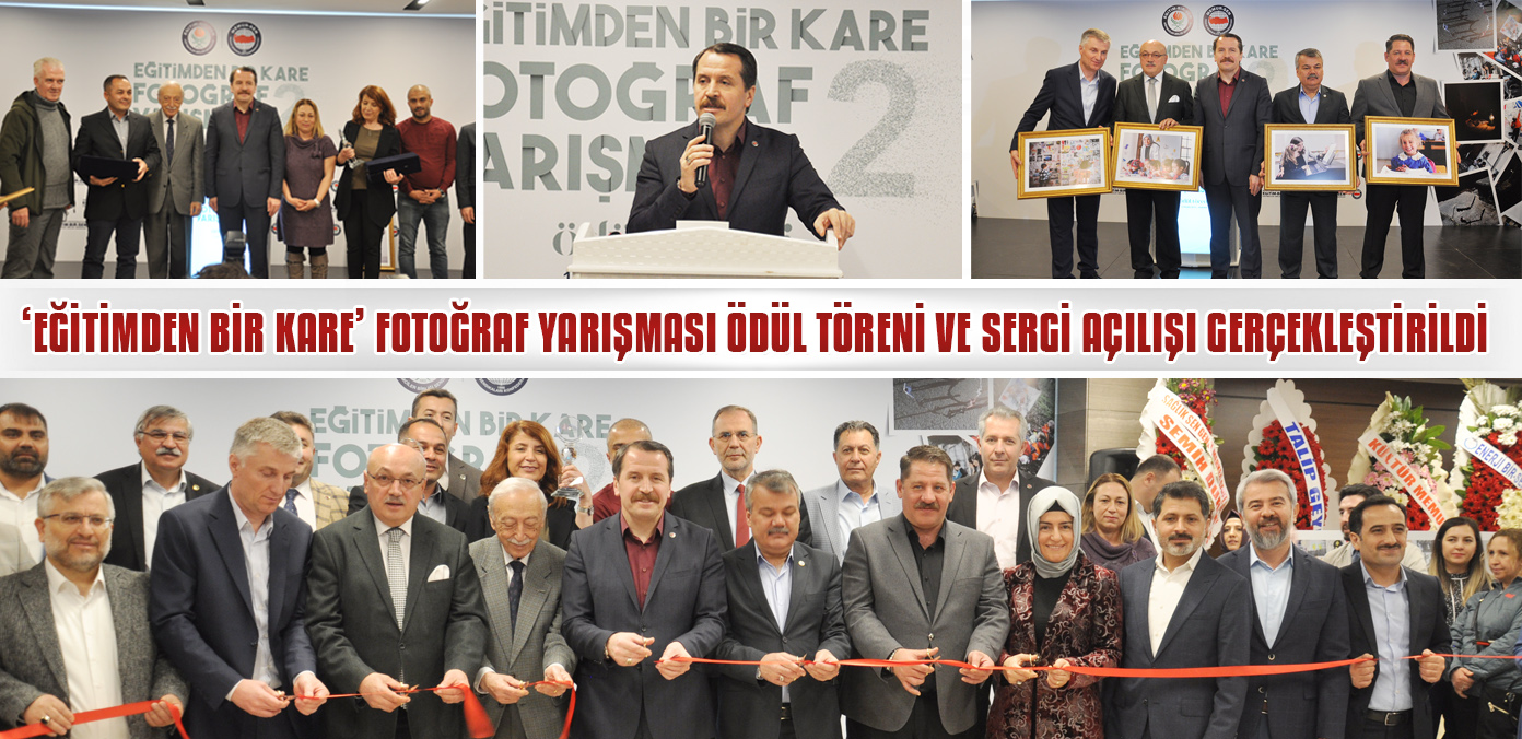 'Eğitimden Bir Kare' fotoğraf yarışması ödül töreni ve sergi açılışı gerçekleştirildi 