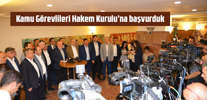 Kamu Görevlileri Hakem Kurulu'na başvurduk