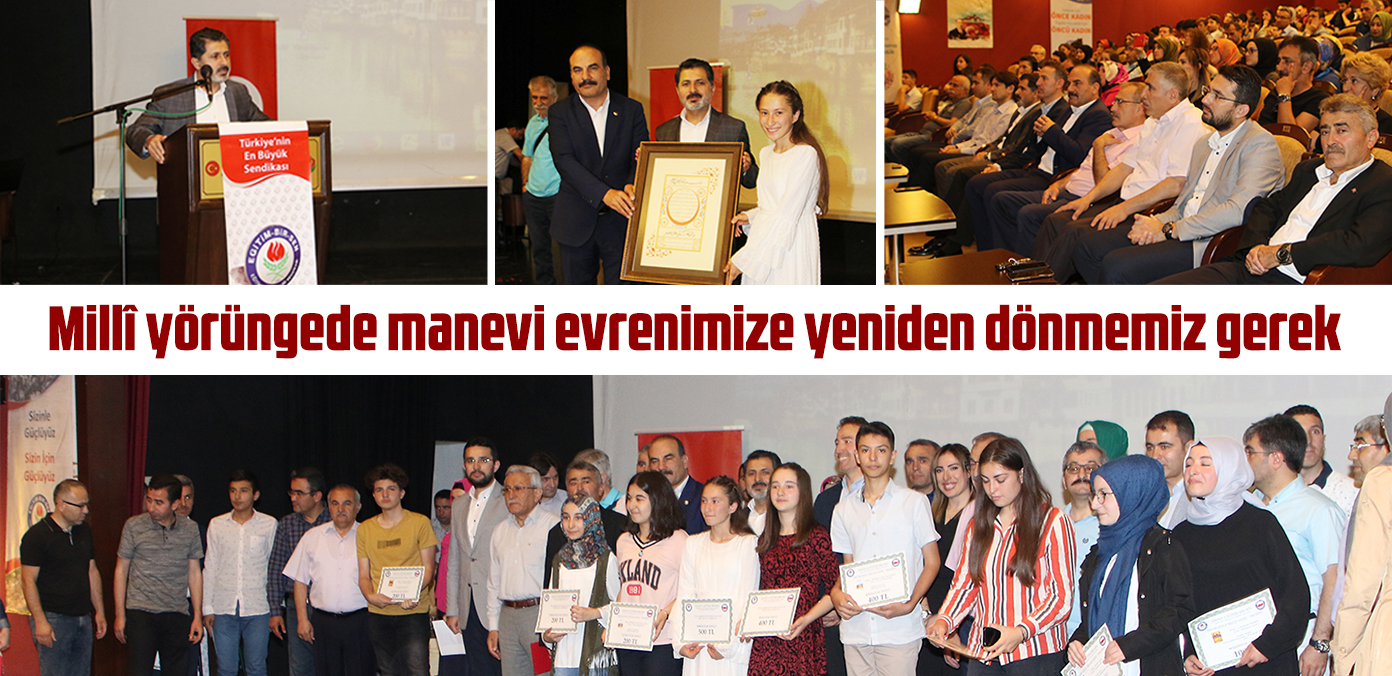 Millî yörüngede manevi evrenimize yeniden dönmemiz gerek