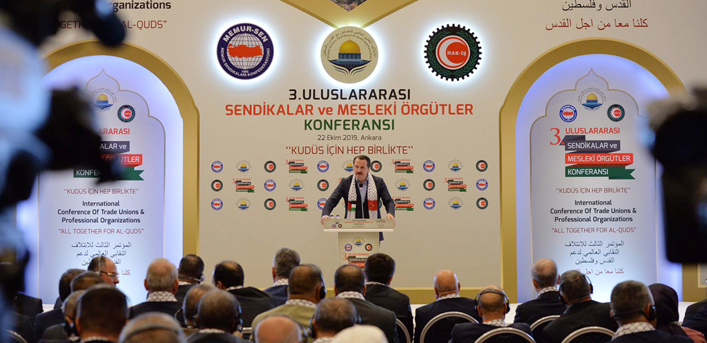 İnsanlık için Kudüs'ü, Kudüs için insanlığı savunuyoruz 