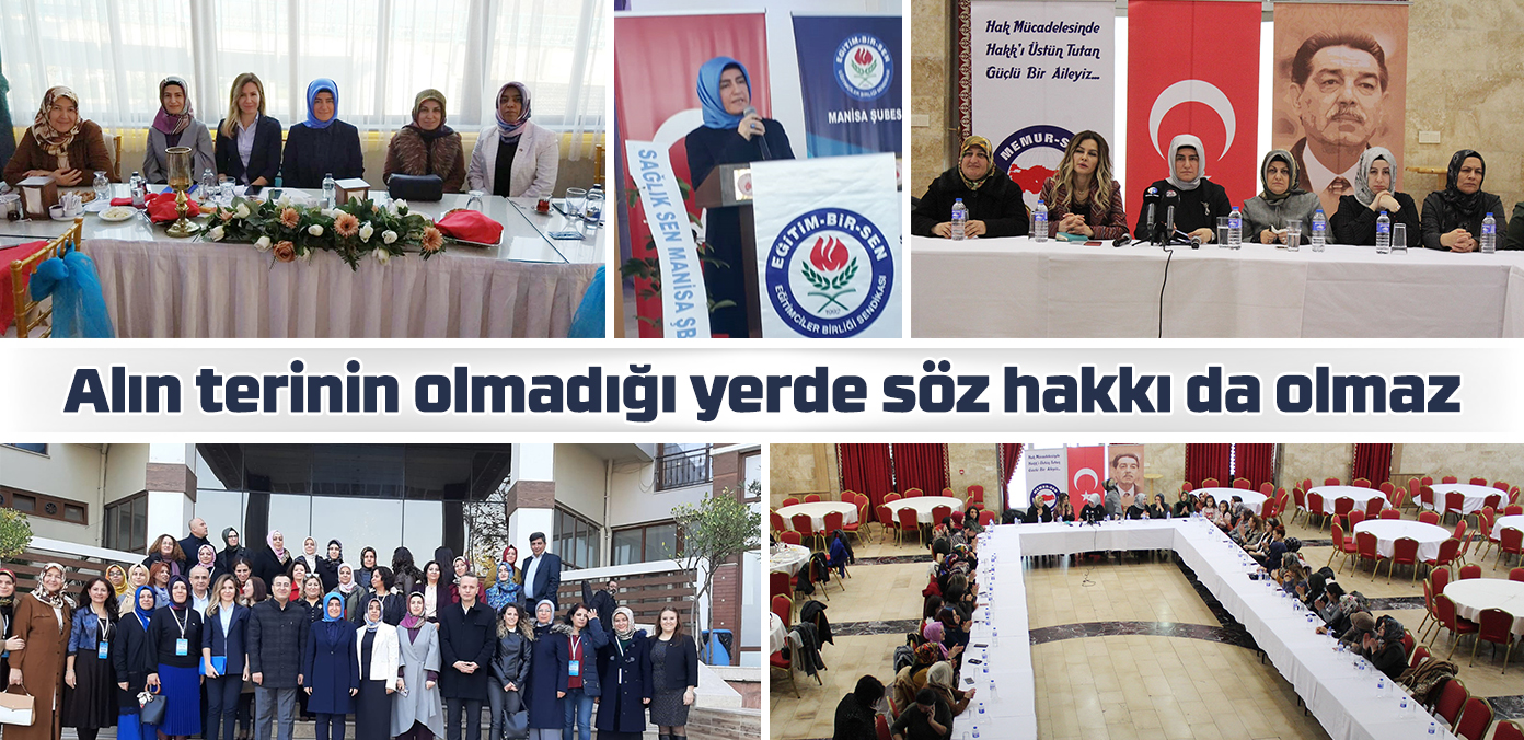 Alın terinin olmadığı yerde söz hakkı da olmaz