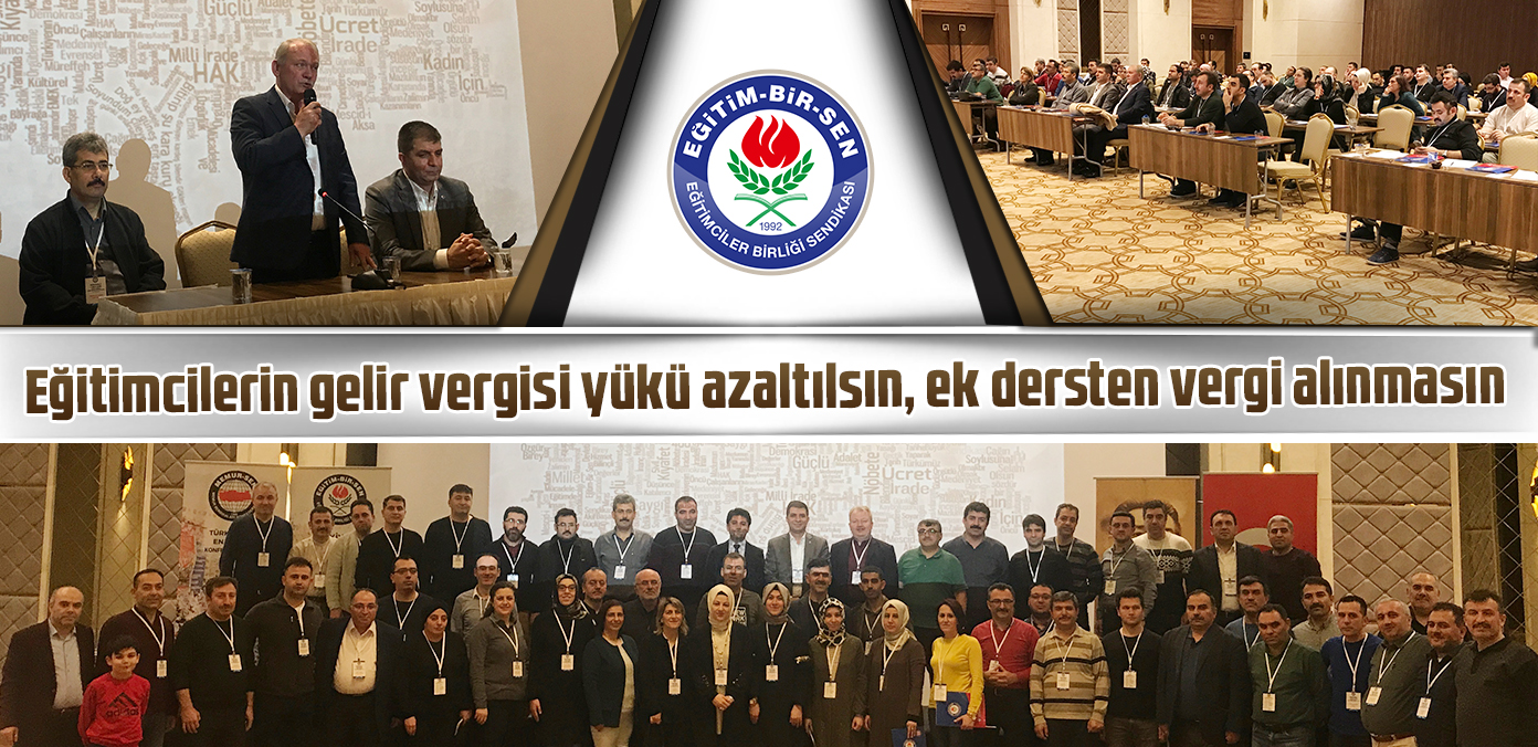 Eğitimcilerin gelir vergisi yükü azaltılsın, ek dersten vergi alınmasın