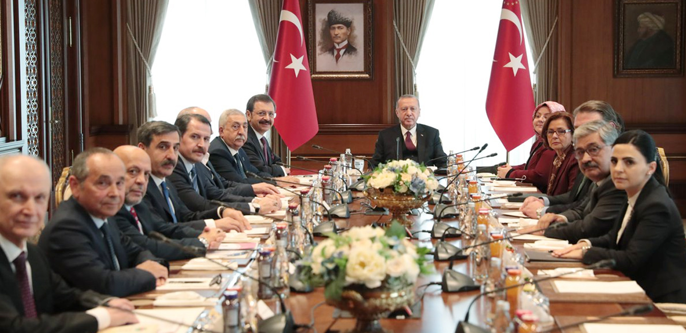 Türkiye-AB Karma İstişare Kurulu'ndan Cumhurbaşkanı Erdoğan'a ziyaret