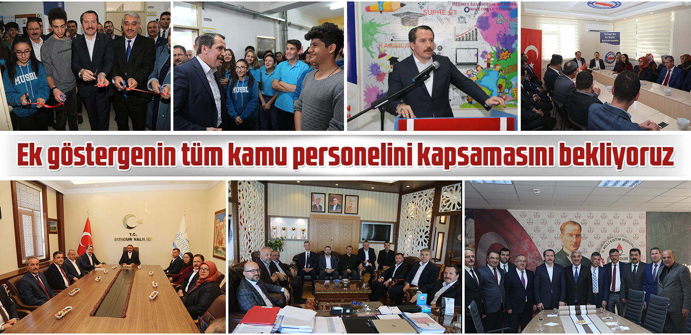 Ek göstergenin tüm kamu personelini kapsamasını bekliyoruz