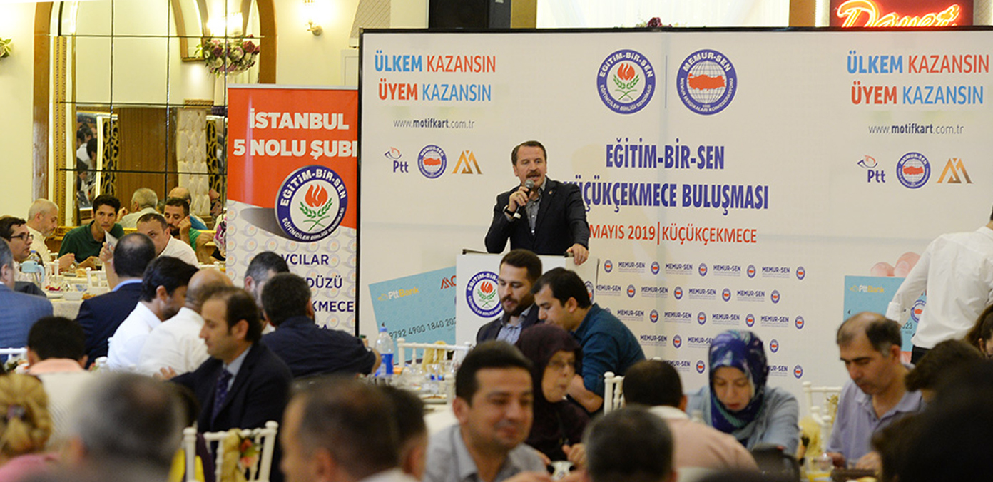 İstanbul Küçükçekmece iftar buluşması gerçekleştirildi