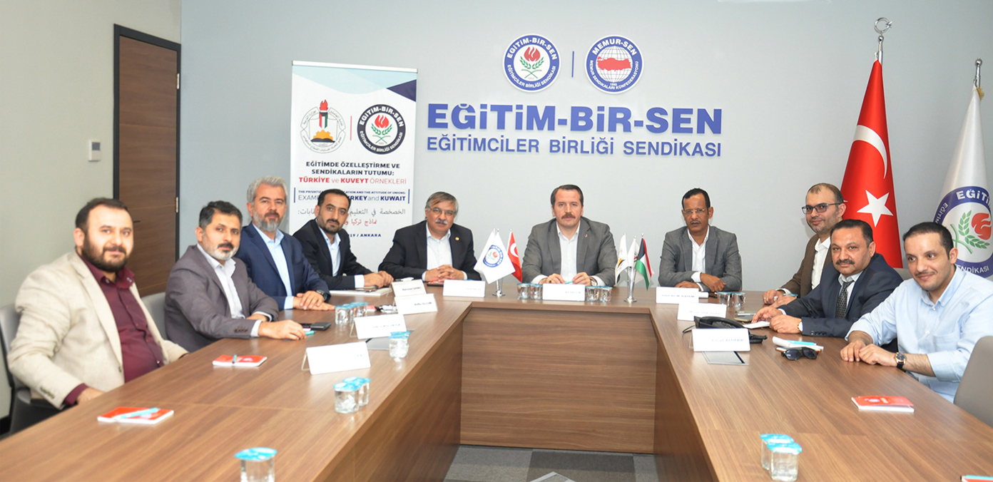 Kuveyt Eğitim Çalışanları Sendikası ile çalıştay gerçekleştirdik