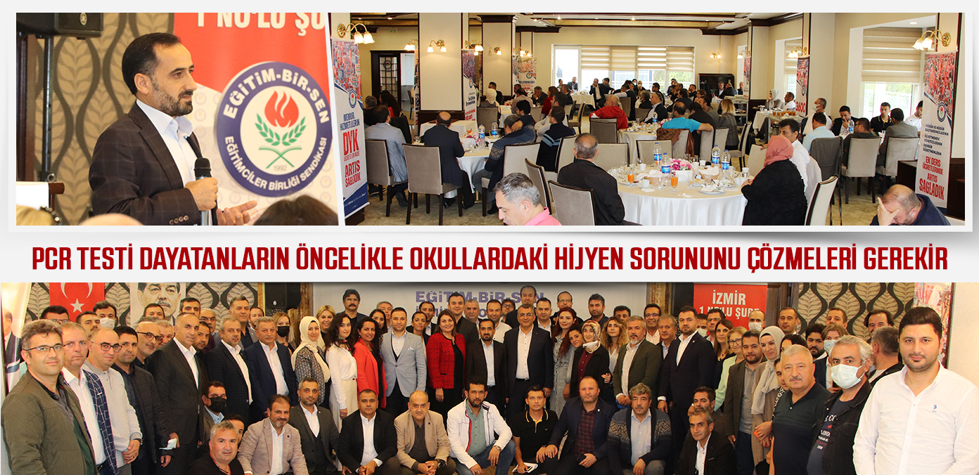 PCR testi dayatanların öncelikle okullardaki hijyen sorununu çözmeleri gerekir