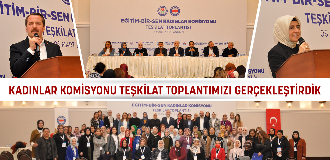 Kadınlar Komisyonu Teşkilat Toplantımızı gerçekleştirdik