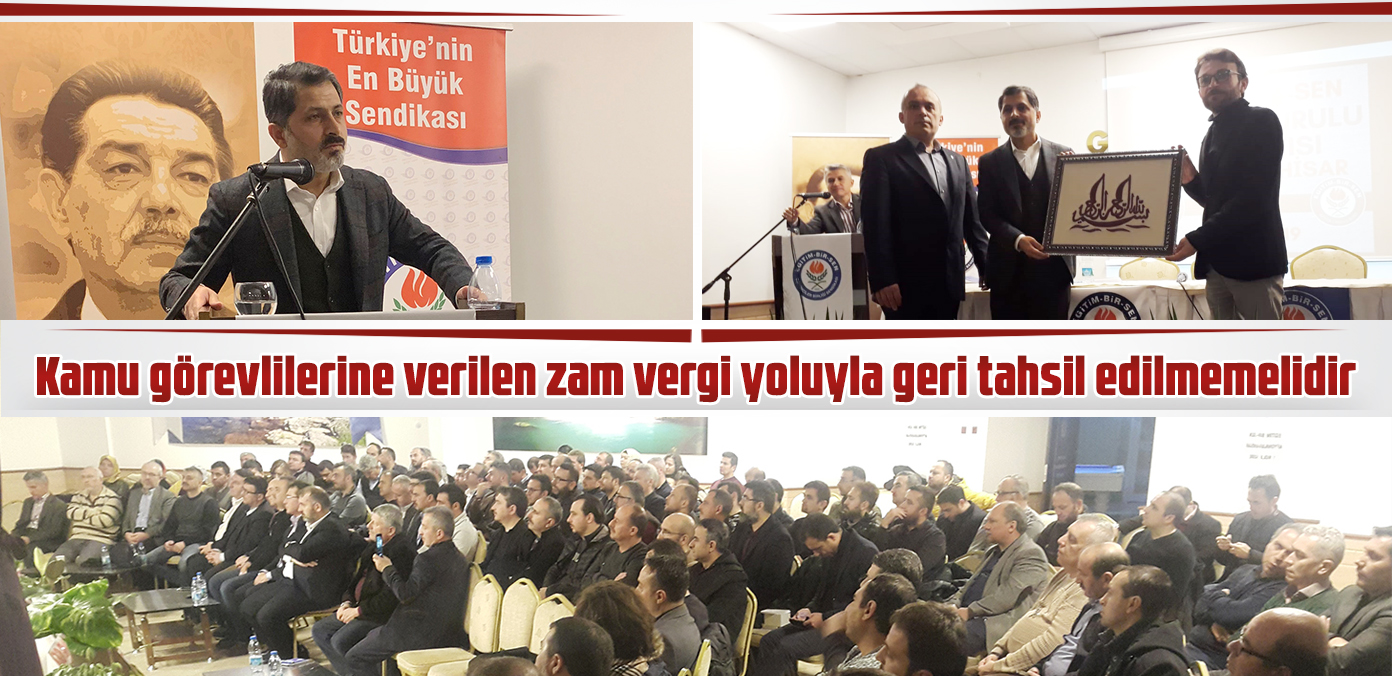 Kamu görevlilerine verilen zam vergi yoluyla geri tahsil edilmemelidir