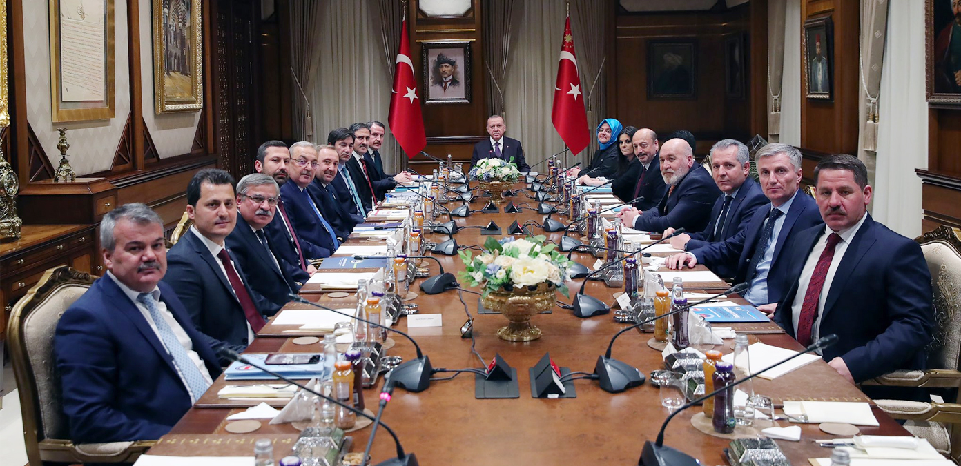 Cumhurbaşkanı Erdoğan'ı ziyaret ettik