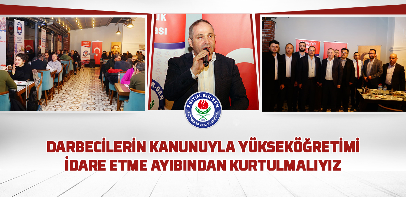 Darbecilerin kanunuyla yükseköğretimi idare etme ayıbından kurtulmalıyız