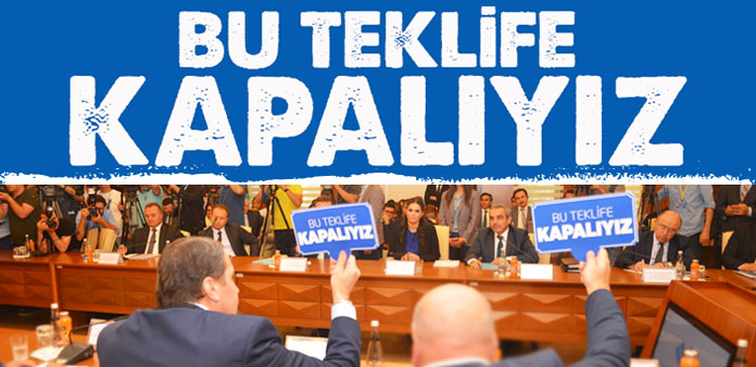 Bu teklif yeni Türkiye'ye yakışmıyor 