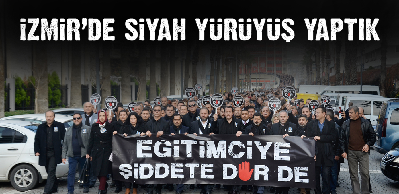 Eğitimciye şiddete dur dedik