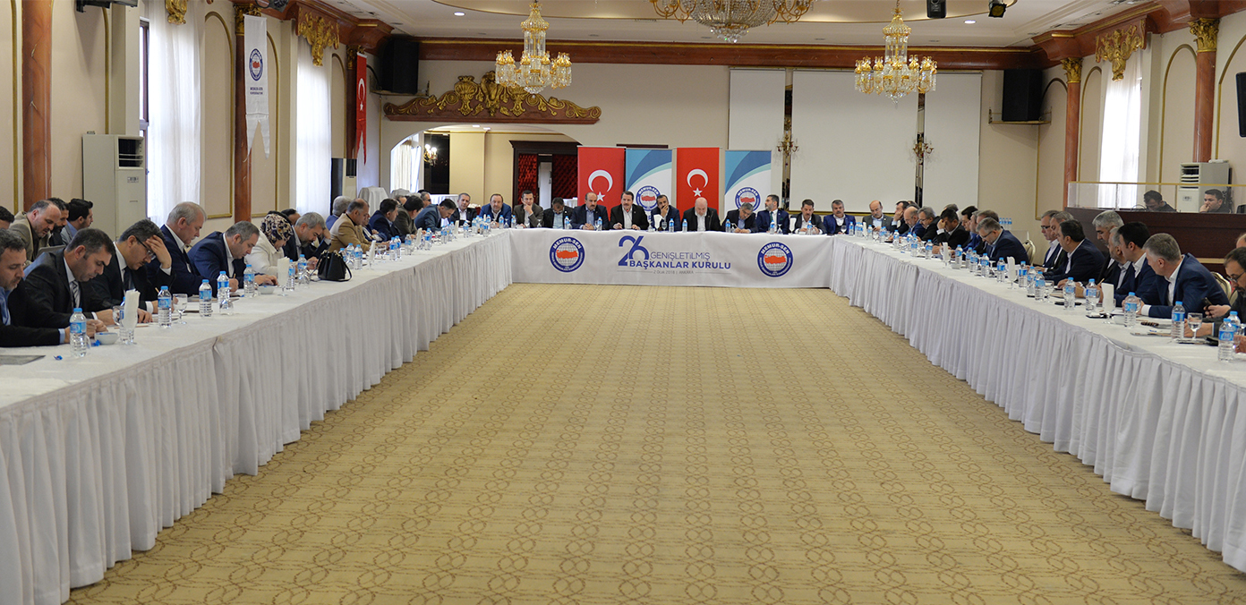Memur-Sen 26. Genişletilmiş Başkanlar Kurulu toplantısı yapıldı