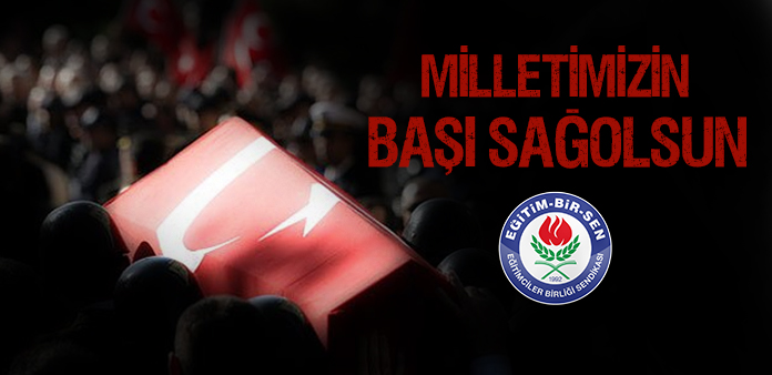 Milletimizin başı sağolsun