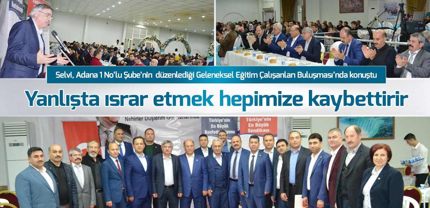 Yanlışta ısrar etmek hepimize kaybettirir