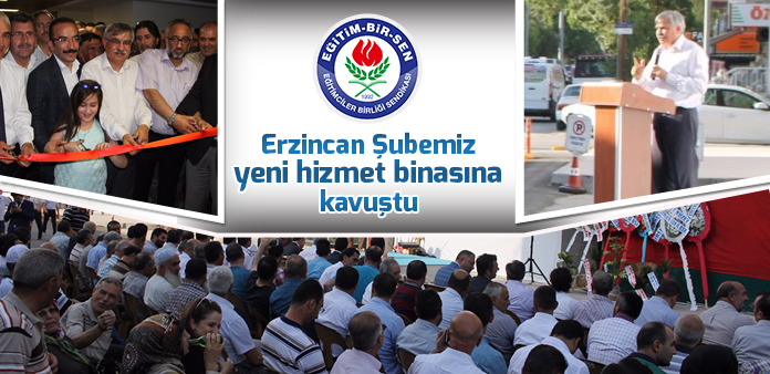 Erzincan Şubemiz yeni hizmet binasına kavuştu