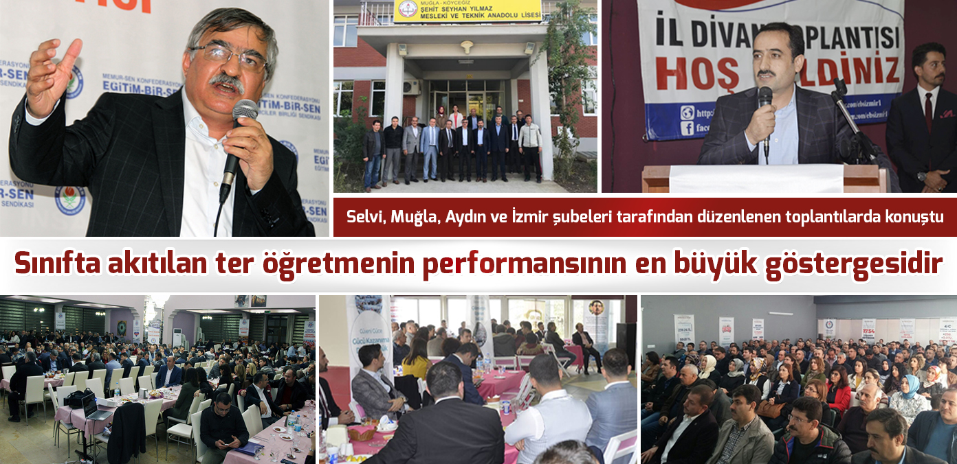 Sınıfta akıtılan ter öğretmenin performansının en büyük göstergesidir