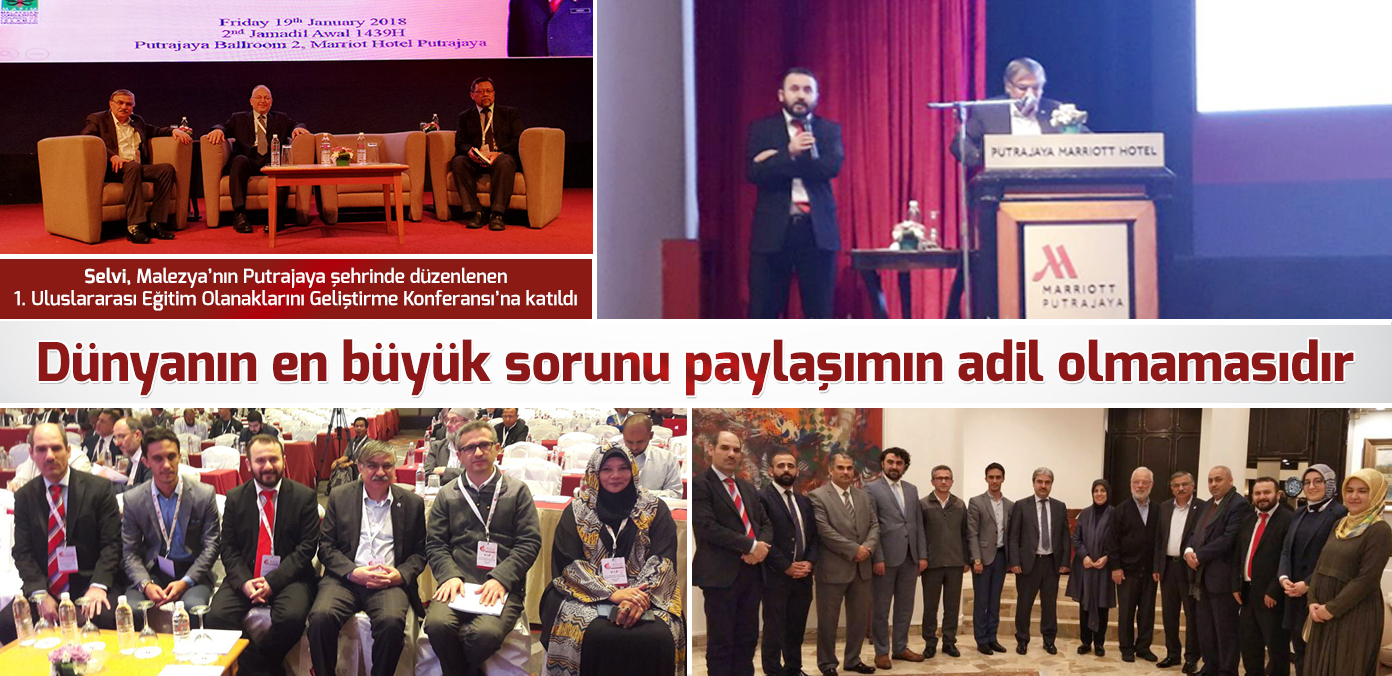 Dünyanın en büyük sorunu paylaşımın adil olmamasıdır