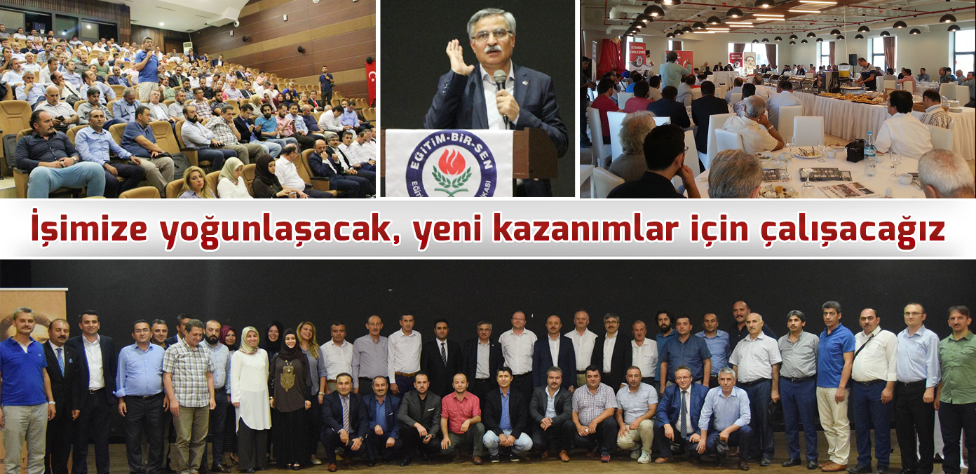 İşimize yoğunlaşacak, yeni kazanımlar için çalışacağız