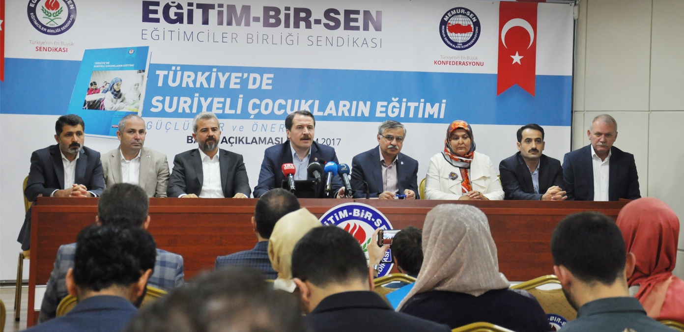 'Türkiye'de Suriyeli Çocukların Eğitimi: Güçlükler ve Öneriler' raporumuzu açıkladık 