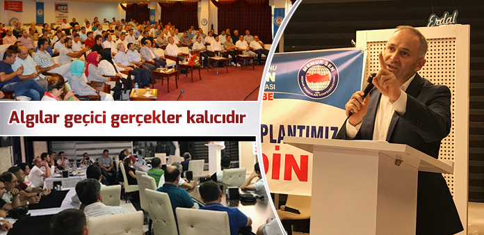 Algılar geçici gerçekler kalıcıdır