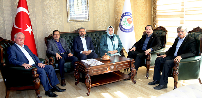 Cumhurbaşkanı Başdanışmanı Gürcan'dan ziyaret 