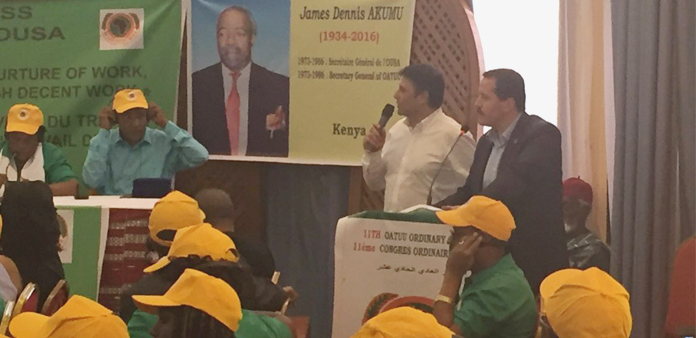 Genel Başkan Ali Yalçın, Mali'de OATUU Genel Kuruluna katıldı