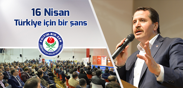 16 Nisan Türkiye için bir şans