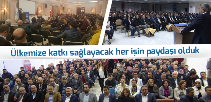 Ülkemize katkı sağlayacak her işin paydaşı olduk